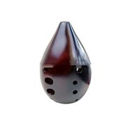 ocarina professionale Introduzione per principianti allo xun antico xun a dieci fori strumento ocarina di sabbia viola tasto E tasto F tasto SOL(Ｇ调大漆)