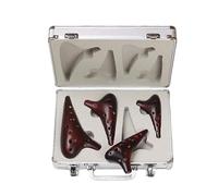 ocarina professionale Leggendario orologio e accessori in ceramica con flauto ocarina, grande flauto traverso per strumento musicale(Color:3/4)