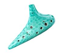ocarina professionale Livello di prestazione dei materiali didattici per principianti a 12 buche AC alto C verde