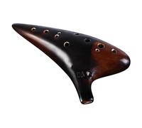 ocarina professionale Lo stesso livello di prestazioni professionali dell'ocarina con tasto C contralto a 12 fori del Master a dodici fori AC retrò affumicato(Color:3/4)