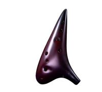 ocarina professionale Migliorata la qualità del suono affumicato ocarina aggiornata a 12 fori con chiave Sol contralto livello principiante per prestazioni professionali
