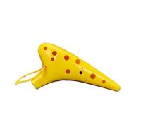 ocarina professionale Mini Ocarina 12 fori Soprano C Ocarina adatta agli studenti per suonare(Color:6)