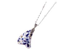 ocarina professionale Mini ocarina a 6 fori di nicchia versatile semplice e facile da imparare lo strumento incontra e goditi i fiori blu e bianchi