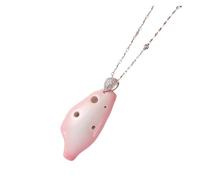 ocarina professionale Mini ocarina a 6 fori di nicchia versatile strumento musicale semplice e facile da imparare rosa che ricorda Jiangnan(3)