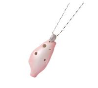 ocarina professionale Mini ocarina a 6 fori di nicchia versatile strumento musicale semplice e facile da imparare rosa che ricorda Jiangnan(3/4)