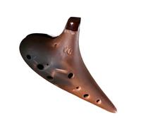 ocarina professionale Modello in argilla viola A-G a 12 fori - strumento ocarina di livello professionale Ocarina a 12 fori