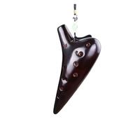 ocarina professionale Ocarina 12 buche chiave C contralto AC principiante che insegna strumenti musicali etnici produzione di ceramica tono accurato(2)
