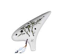 ocarina professionale Ocarina 12 buche contralto C chiave semplice e facile da imparare per gli studenti delle scuole elementari principianti principianti Tao professionali(Color:2)