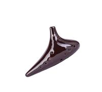 ocarina professionale Ocarina 12 fori chiave ac per principianti introduzione all'ocarina classica affumicata alto c(AF)