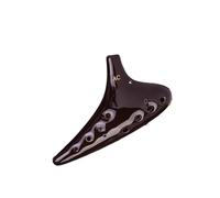ocarina professionale Ocarina 12 fori chiave ac per principianti introduzione all'ocarina classica affumicata alto c(AC)