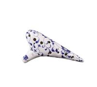 ocarina professionale Ocarina 12 fori chiave DO contralto ocarina SF SG chiave SC ocarina blu e bianca AC ocarina performance professionale(SC)