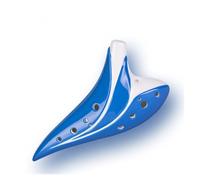ocarina professionale Ocarina 12 fori tasto C contralto AC principiante 12 fori strumento da gioco professionale ocarina AC blu