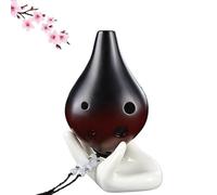 ocarina professionale Ocarina 6 fori contralto AC chiave per studenti principianti mini flauto portatile piccolo strumento(4)