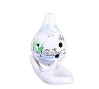ocarina professionale Ocarina 6 fori contralto AC chiave per studenti principianti mini flauto portatile piccolo strumento(5)