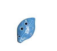 ocarina professionale Ocarina 6 fori ocarina da viaggio piccolo ciondolo professionale per principianti piccolo strumento(B)