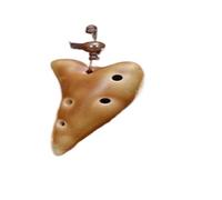 ocarina professionale Ocarina 6 fori tripli SC chiave ocarina mini spartito per strumenti musicali(D)