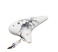 ocarina professionale Ocarina a 12 fori AC tasto do alto Dodici fori ocarina con buon tono e spartito musicale con inchiostro