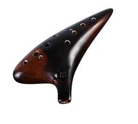 ocarina professionale Ocarina a 12 fori con tasto C contralto a dodici fori AC affumicata performance professionale master stesso stile
