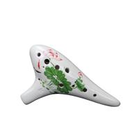 ocarina professionale Ocarina a 12 fori contralto C chiave dipinta a mano ocarina professionale tono e tono buon insegnamento all'ingrosso(3)