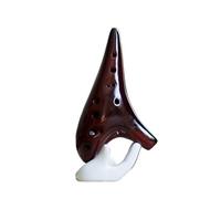 ocarina professionale Ocarina a 12 fori contralto C chiave dipinta a mano ocarina professionale tono e tono buon insegnamento all'ingrosso(6)