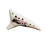 ocarina professionale Ocarina a 12 fori in do alto per principianti studenti delle scuole elementari professionali strumento per suonare il flauto entry-level(3/4)