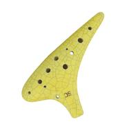 Ocarina Professionale Ocarina a 12 fori per principianti SC Do alto strumento per suonare il(Pink)