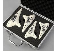 Ocarina professionale Ocarina A 12 Fori Set Da 4 Pezzi Con Contralto E Colori Opzionali Con Scatola Regalo(7)
