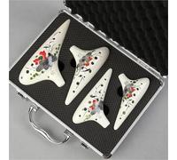 Ocarina professionale Ocarina A 12 Fori Set Da 4 Pezzi Con Contralto E Colori Opzionali Con Scatola Regalo(6)