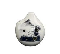 Ocarina Professionale Ocarina a 6 fori con chiave AC e a C per insegnare ai principianti a suonare l'ocarina(3)