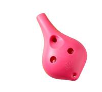 ocarina professionale Ocarina a 6 fori per principianti con accessori in plastica per consentire agli studenti di suonare lo strumento alto Do(2)