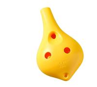 ocarina professionale Ocarina a 6 fori per principianti con accessori in plastica per consentire agli studenti di suonare lo strumento alto Do(4)