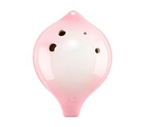 Ocarina professionale Ocarina A 6 Fori Per Principianti Strumento A Sei Per Professionisti Materiali Didattici(Pink SG Treble G)