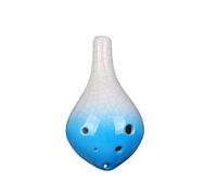 ocarina professionale Ocarina a colori sfumati a 6 fori per studenti principianti che insegnano la produzione di ceramica di strumenti musicali etnici(2)