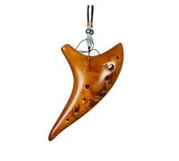 ocarina professionale Ocarina a dodici fori alto C produzione ceramica di ocarina affumicata in paglia