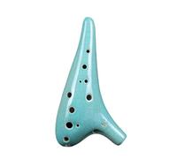 ocarina professionale Ocarina a dodici fori contralto C chiave AC produzione di ceramica ocarina all'ingrosso(2)