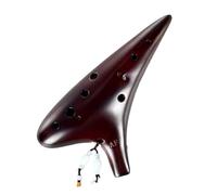 ocarina professionale Ocarina a dodici fori dal suono basso chiave FA contralto AF etnica professionale per principianti