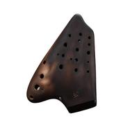 ocarina professionale Ocarina a tre tubi retrò affumicata alto ac doppio tubo che suona il negozio di strumenti musicali ocarina