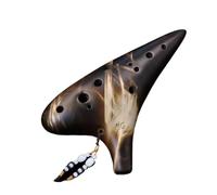 ocarina professionale Ocarina AC a 12 fori a fuoco semplice con migliore qualità del suono chiave di Do alto per principianti a 12 fori