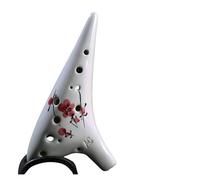 ocarina professionale Ocarina AC a 12 fori z contralto dipinta a mano base zero per la scuola(4)