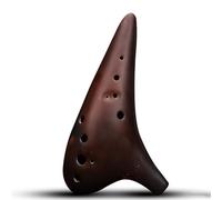 Ocarina Professionale Ocarina AF A 12 Fori Professionale A Fuoco Semplice Che Suona La Chiave Alto F A Dodici Fori Con Un Suono Basso(Style 2)