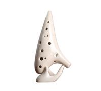 ocarina professionale Ocarina affumicata a 12 fori alto C AC scuola per principianti che insegna l'ocarina spaccata a dodici fori(3/4)