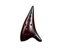 ocarina professionale Ocarina affumicata con buona qualità del suono e odore leggermente affumicato 12 fori in Do alto