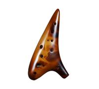 ocarina professionale Ocarina affumicata in paglia a dodici fori chiave DO alto Ocarina AC 12 fori