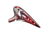 ocarina professionale Ocarina all'ingrosso 12 fori tasto C contralto affumicato Ocarina 12 fori tasto AC per scuola di pianoforte(3/4)