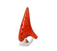 Ocarina Professionale Ocarina Alto A 12 Buche Ocarina In Do A 12 Buche Strumento Musicale Nazionale Prestazioni Didattiche Per Principianti(Orange)