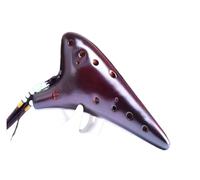 ocarina professionale Ocarina Base a 12 fori Alto C Ocarina of Time Strumenti professionali offre accessori(Color:3/4)