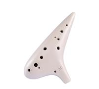 ocarina professionale Ocarina beige satinato 12 fori AC tono satinato serie 12 fori AC satinato