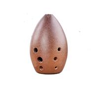 ocarina professionale Ocarina cinese Xun in ceramica Xun antica a 8 fori lucidata a mano(Color:2)