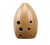 ocarina professionale Ocarina cinese Xun in ceramica Xun antica a 8 fori lucidata a mano(Color:5)