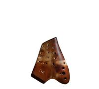 ocarina professionale Ocarina classica affumicata ampia gamma chiave AC 3 tubi chiave Do contralto